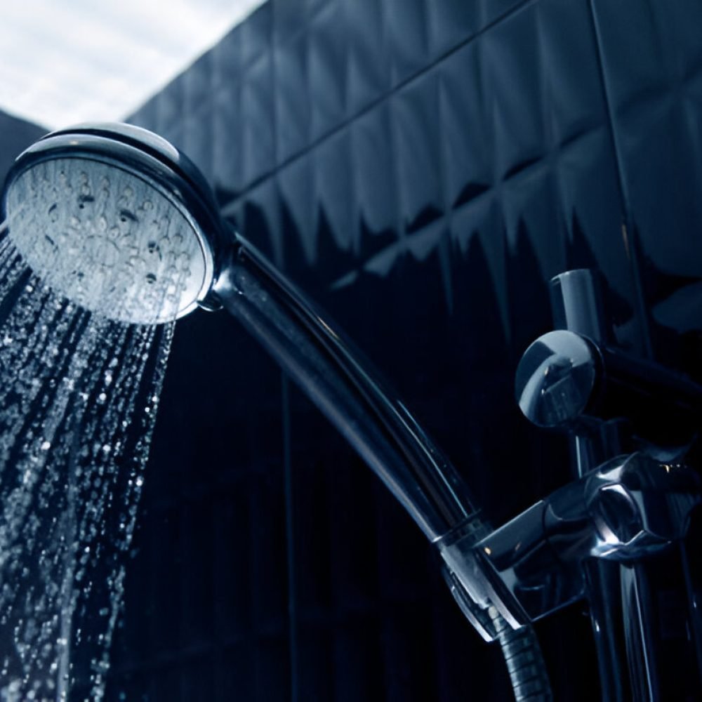 Shower head running